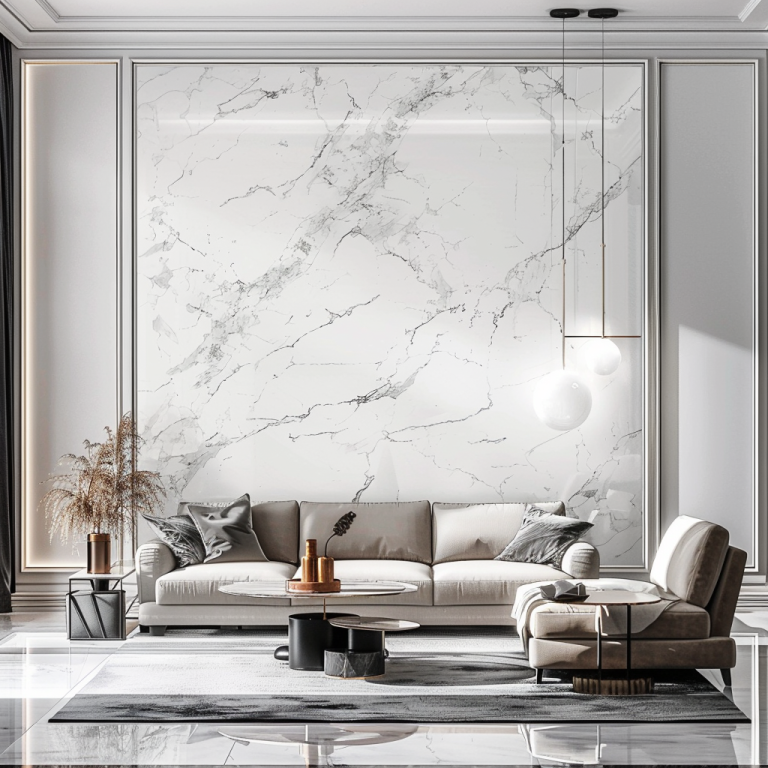 oushe white uv wall panel (2)