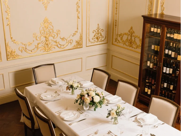 Gilded patterns wall panel(1)