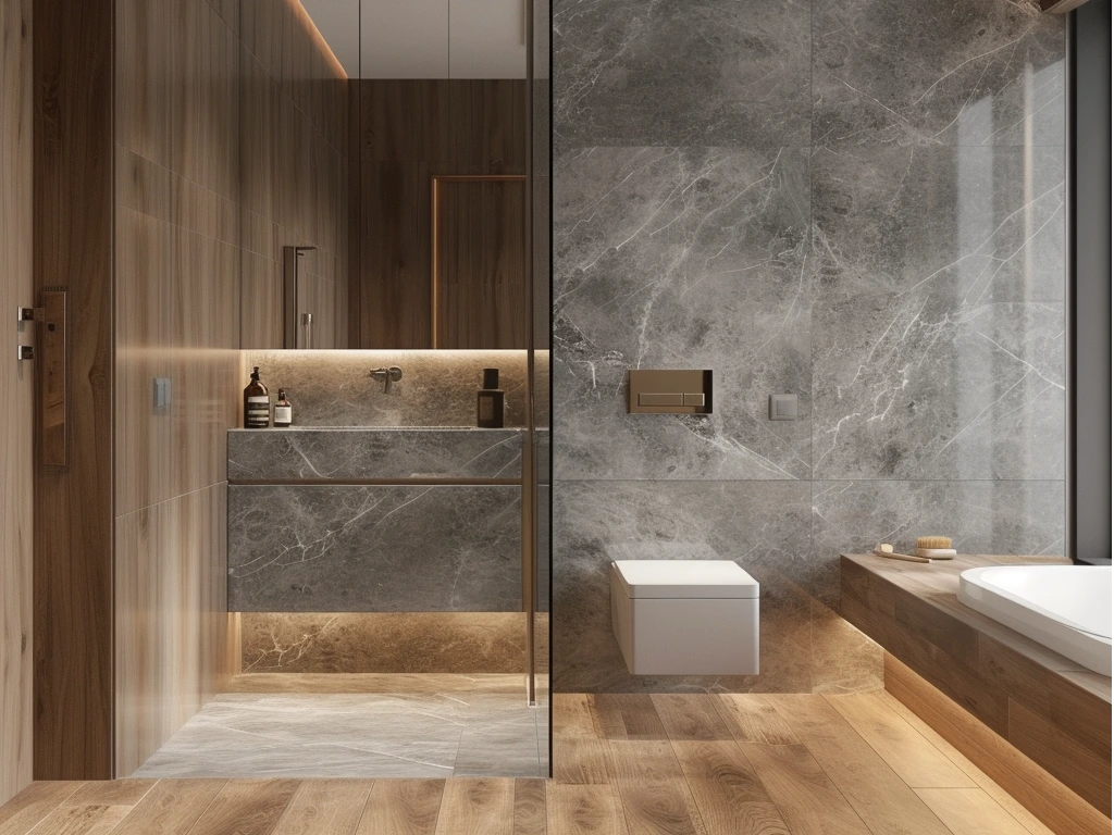 Bathroom SPC Wall Panel Ideas for Moisture-Heavy Renovations (Shower Area Tips)