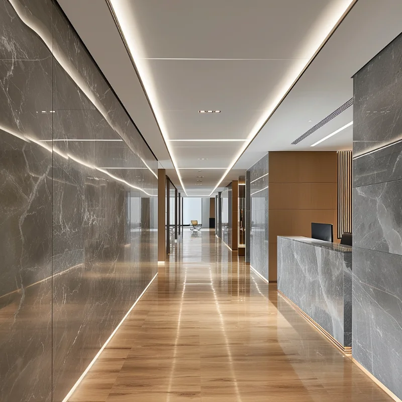 latitude-interiors-grey-wpc-wall-panel-office-corridor