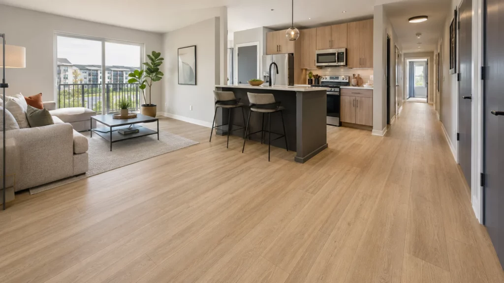 WPC Flooring for Multifamily Apartments: Sound Control, Waterproofing and Maintenance Guide